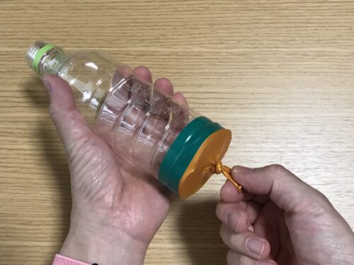 ペットボトルの空気砲