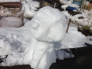 雪像の作り方