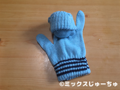 手袋人形の作り方1