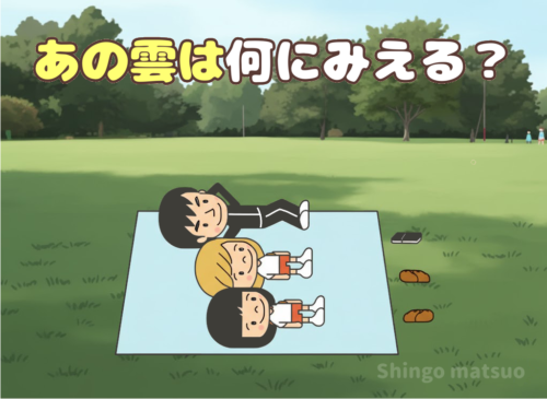 あの雲は何に見える