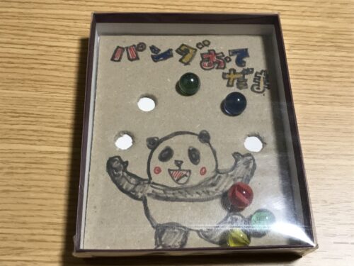 パンダの絵のコロコロゲーム