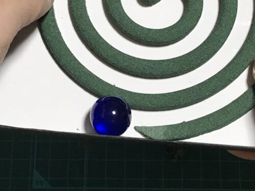 ビー玉が乗りやすい