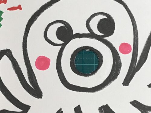 綺麗に切れたタコの口