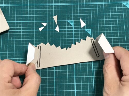 仕切り板が2つ